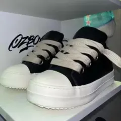 Rick Owens リックオウエンス ジャンボ レース風ローカット opium 