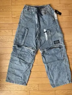 GU✖︎UNDERCOVER デニムコンバーチブルワイドカーゴパンツ 新品未使用