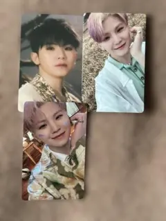 ウジ　face the sun kit トレカセット　seventeen