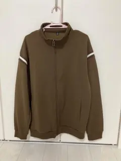 ブラウン ジップアップ ジャンパー Mサイズ　最終値下げ