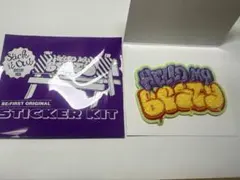 ファンミBE:FIRST Hello My Besty モコモコ刺繍ステッカー