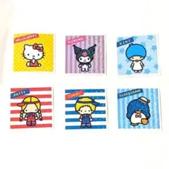 サンリオキャラクターズ　コレクションシールセット 6枚①