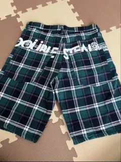 DOUBLE STEAL チェック柄 ハーフパンツ Mサイズのサムネイル