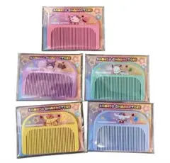 セブンイレブン限定 サンリオ ヘアコーム 全5種類 コンプリート 非売品