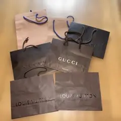 LOUIS VUITTON GUCCI手提げ紙袋