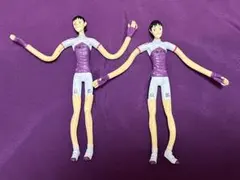 弱虫ペダル　御堂筋翔　ぐにゃぐにゃ御堂筋　フィギュア　2個セット！