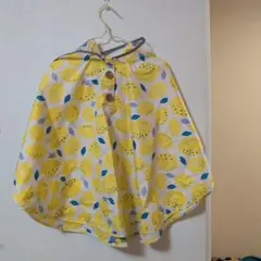 ベビー レインコート ポンチョ 90cm 収納リュック付き