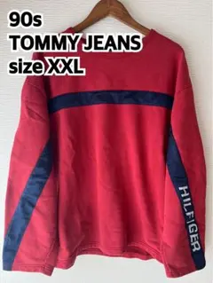 【90s】TOMMY JEANS スウェット フラッグタグ
