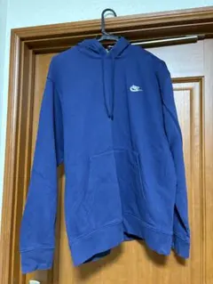 Nike ネイビー フード付きパーカー