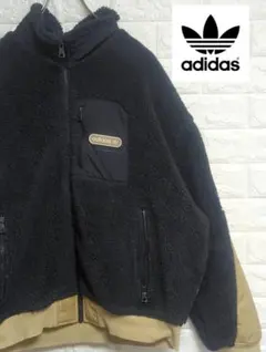 adidasフリースボアジャケットL　極暖