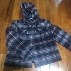 グレー ダッフルコート