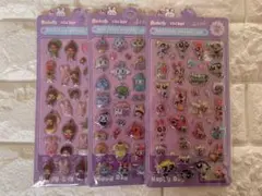 モンチッチ たまごっち パワパフ ボンボンドロップシール ３枚セット