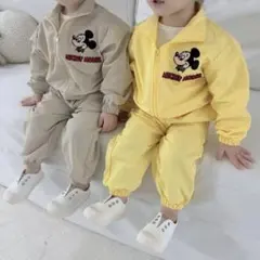 【美品】ミッキー セットアップ 3点セット