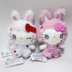 ゆるかわ　サンリオキャラクターズマスコット　ハローキティ　2個セット