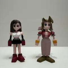 FF7 一番くじG賞 ミニフィギュア　ティファ　エアリス