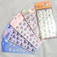 サンリオ ぷくっとシール sanrio 立体シール ステッカー 5枚セット