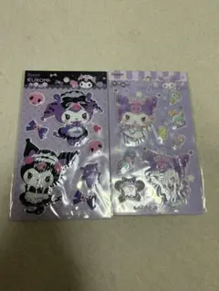 クロミ・シナモロール ステッカーセット　台湾限定　ぷっくりシール　立体シール