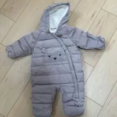 H&M ベビーダウン　ジャンプスーツ　3-5month