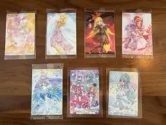 プリキュア ウエハース・グミ　カード 7枚セット