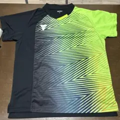 VICTAS 卓球ユニフォームLサイズ 黒/緑