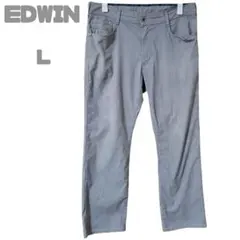EDWIN JERSEYS クールスリムテーパードパンツ　ブルー系　L　春夏のサムネイル