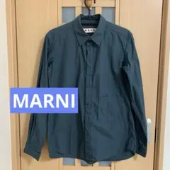MARNI 長袖シャツ ダークグリーン レディース 38のサムネイル
