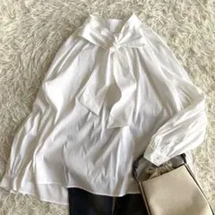 ボウタイブラウス 長袖