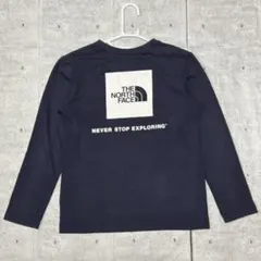 THE NORTH FACE ロンT キッズ150 両面プリント ノースフェイス
