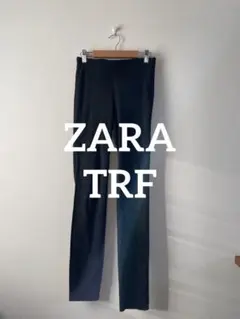 ZARA TRF ブラックパンツ 細身シルエット XS