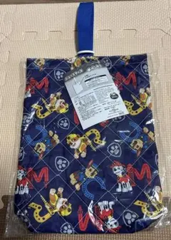 パウパトロール シューズバッグ 縦28×横21 マチ6cm
