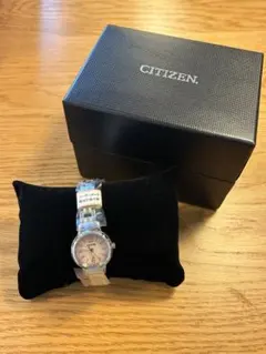 【新品未使用】Citizen Wicca ソーラー腕時計 ピンクのサムネイル