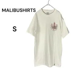 マリブシャツ MALIBUSHIRTS 白Tシャツ Sマリンスポーツ プリントのサムネイル