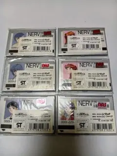 エヴァゲリオン NERV 名刺入れ 名刺ケース 綾波レイ 2点セット エヴァンゲリオン 限定 レトロ NERV 名刺入れ 名刺ケース 綾波