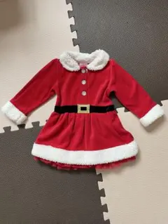 サンタ風ワンピース 90cm