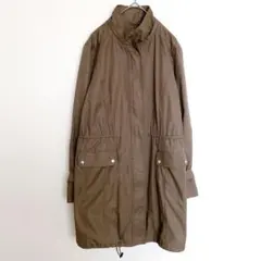 リフレクト　モッズコート　ロング　ジャケット　アウター　カーキ　11 羽織り