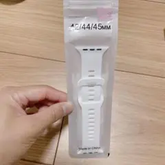 ウォッチバンド　ウォッチベルト　白　ホワイト