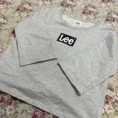 Lee ライトグレー　トレーナー　7分袖のサムネイル