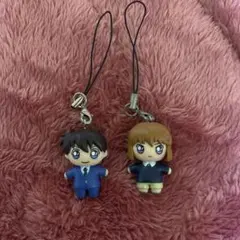 名探偵コナン プチフィギュアストラップ 灰原哀 工藤新一