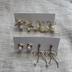 イヤリングまとめ売り4点
