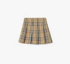 BURBERRY プリーツ チェック コットンツイルスカートのサムネイル