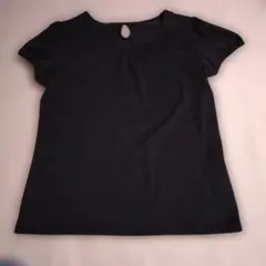 ❤nissen半袖パフスリーブ Tシャツ ブラック L❤のサムネイル