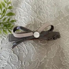 アレクサンドルドゥパリ　バレッタ　おリボン