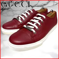 新品！GUCCI グッチ スリッポン スニーカー デッキシューズ ワイン 