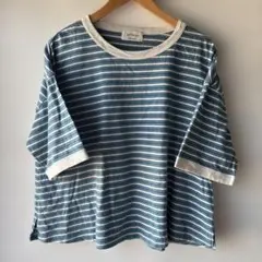 Sea Room fynn フリーサイズ半袖ストライプTシャツ♪のサムネイル