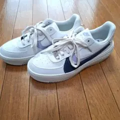 ナイキ　エアフォース1　ホワイト/ネイビー　 26cm