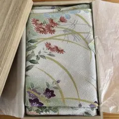 正絹風呂敷　ふじみやび　木箱入り