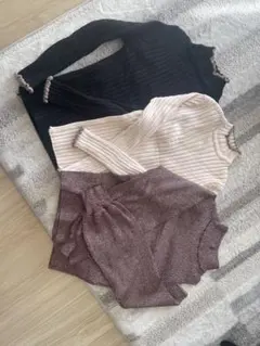 レディース　ニットトップス 秋服　冬服