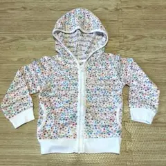 【未使用】ELFINDOLL 花柄　薄手　パーカー