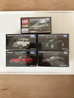 新品未開封 トミカプレミアム タカラトミーモール限定 5台セット
