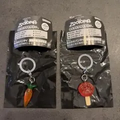 ズートピア 2個セット　めじるしアクセサリー